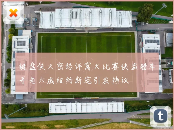 键盘侠火密怒评窝火比赛侠盗猎车手老六成纽约新宠引发热议
